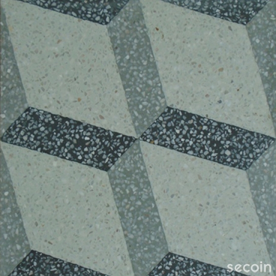 Encaustic terrazzo TE2-660